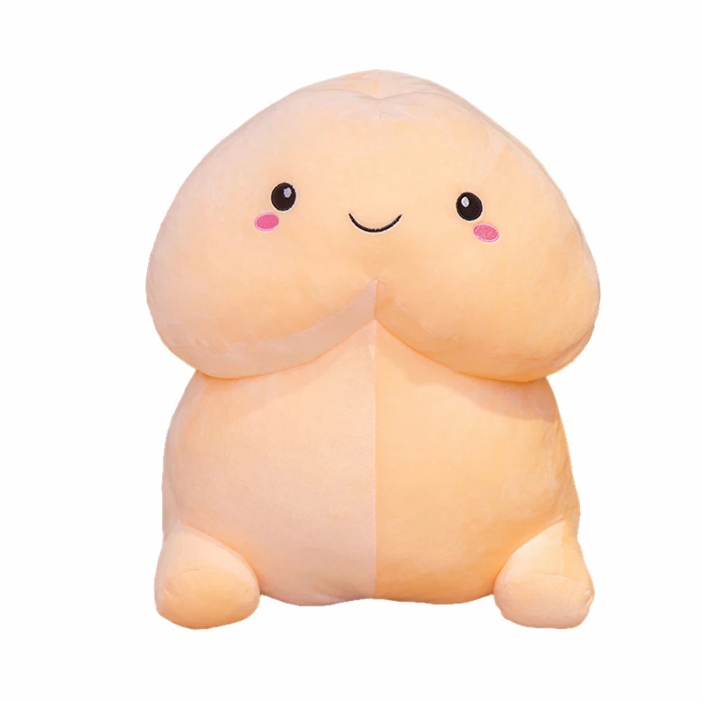 10 20cm Cute Flesh colored Penis Plush Toy Pillow Sexy Soft Toy Stuffed Funny Cushion Simulati